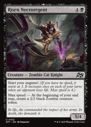 Risen Necroregent<br /><span class="collector-number">Collector No. 102</span>