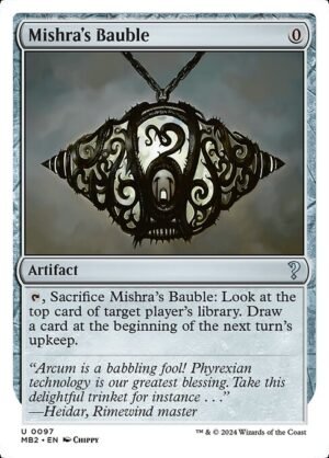 Mishra's Bauble (White Border)<br /><span class="collector-number">Collector No. 97</span>