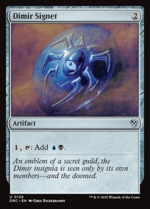 Dimir Signet<br /><span class="collector-number">Collector No. 129</span>