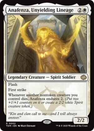Anafenza, Unyielding Lineage - Foil<br /><span class="collector-number">Collector No. 2p</span>
