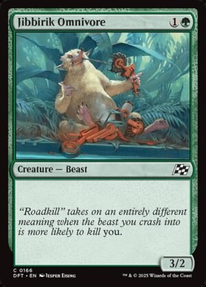 Jibbirik Omnivore<br /><span class="collector-number">Collector No. 166</span>