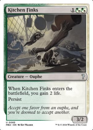 Kitchen Finks (White Border)<br /><span class="collector-number">Collector No. 85</span>