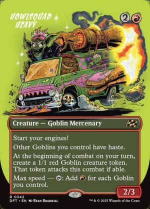 Howlsquad Heavy (Borderless)<br /><span class="collector-number">Collector No. 342</span>