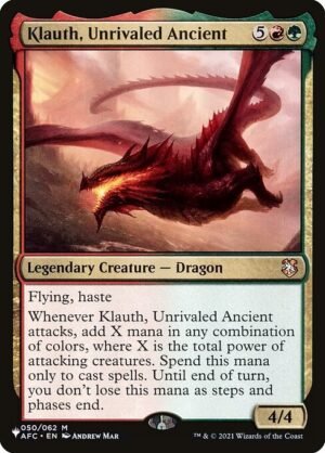 Klauth, Unrivaled Ancient<br /><span class="collector-number">Collector No. AFC-50</span>