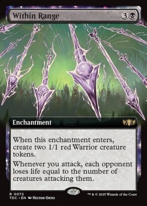 Within Range (Extended Art)<br /><span class="collector-number">Collector No. 72</span>