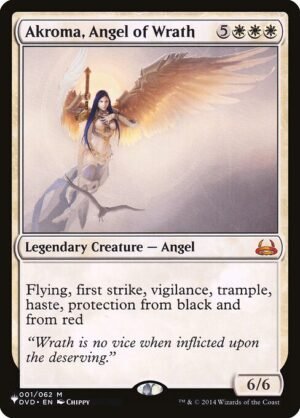 Akroma, Angel of Wrath<br /><span class="collector-number">Collector No. DVD-1</span>