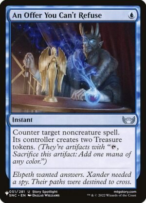 An Offer You Can't Refuse<br /><span class="collector-number">Collector No. SNC-51</span>