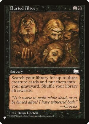 Buried Alive<br /><span class="collector-number">Collector No. WTH-63</span>
