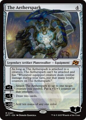 The Aetherspark<br /><span class="collector-number">Collector No. 231p</span>