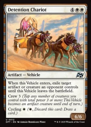 Detention Chariot<br /><span class="collector-number">Collector No. 12</span>
