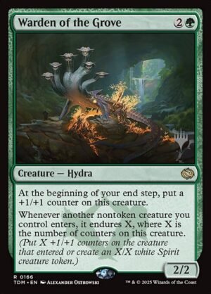 Warden of the Grove - Foil<br /><span class="collector-number">Collector No. 166p</span>