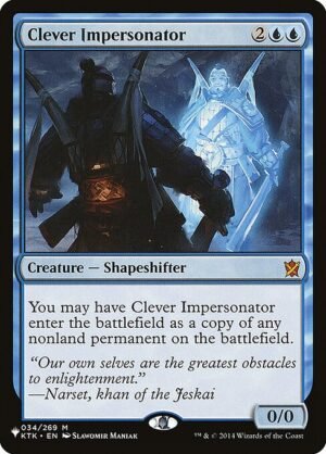 Clever Impersonator<br /><span class="collector-number">Collector No. KTK-34</span>