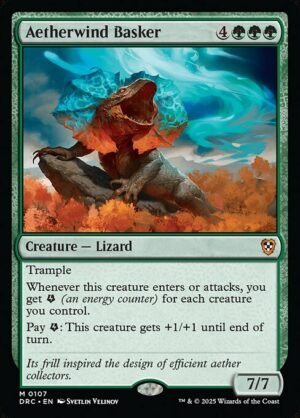 Aetherwind Basker<br /><span class="collector-number">Collector No. 107</span>
