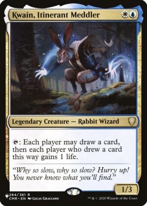 Kwain, Itinerant Meddler<br /><span class="collector-number">Collector No. CMR-284</span>