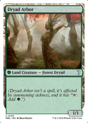 Dryad Arbor (White Border)<br /><span class="collector-number">Collector No. 108</span>