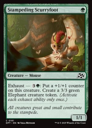 Stampeding Scurryfoot<br /><span class="collector-number">Collector No. 181</span>