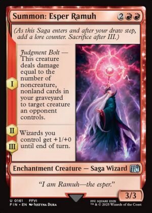 Summon: Esper Ramuh<br /><span class="collector-number">Collector No. 161</span>