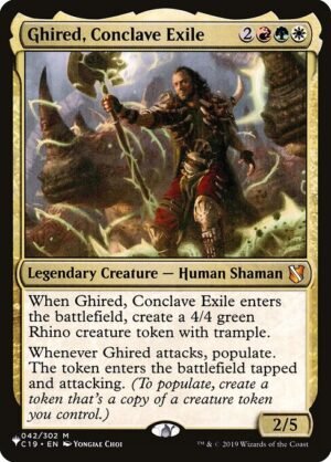 Ghired, Conclave Exile<br /><span class="collector-number">Collector No. C19-42</span>