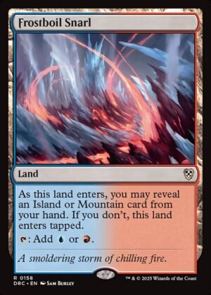 Frostboil Snarl<br /><span class="collector-number">Collector No. 158</span>