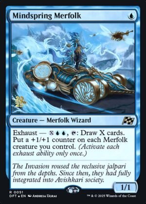 Mindspring Merfolk - Foil<br /><span class="collector-number">Collector No. 51s</span>