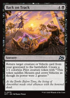 Back on Track<br /><span class="collector-number">Collector No. 76</span>