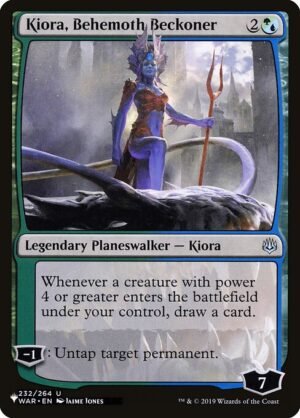 Kiora, Behemoth Beckoner<br /><span class="collector-number">Collector No. WAR-232</span>
