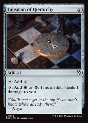 Talisman of Hierarchy<br /><span class="collector-number">Collector No. 142</span>