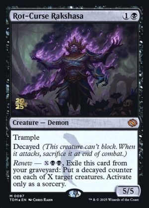 Rot-Curse Rakshasa - Foil<br /><span class="collector-number">Collector No. 87s</span>