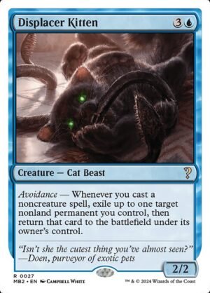 Displacer Kitten (White Border)<br /><span class="collector-number">Collector No. 27</span>