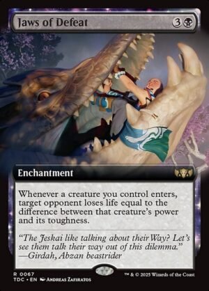 Jaws of Defeat (Extended Art)<br /><span class="collector-number">Collector No. 67</span>