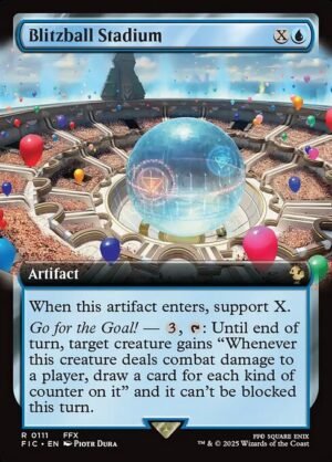 Blitzball Stadium (Extended Art) - Foil<br /><span class="collector-number">Collector No. 111</span>