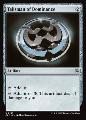 Talisman of Dominance<br /><span class="collector-number">Collector No. 141</span>