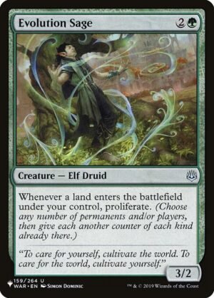 Evolution Sage<br /><span class="collector-number">Collector No. WAR-159</span>