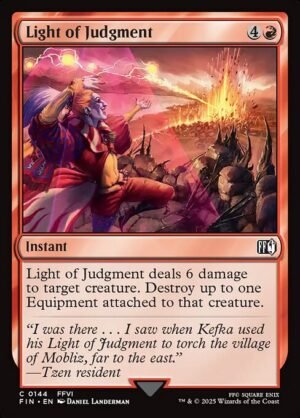 Light of Judgment<br /><span class="collector-number">Collector No. 144</span>