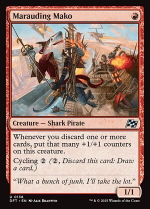 Marauding Mako<br /><span class="collector-number">Collector No. 138</span>