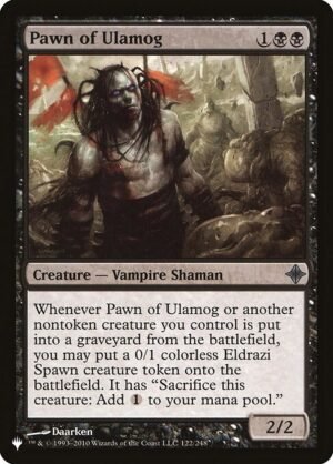 Pawn of Ulamog<br /><span class="collector-number">Collector No. ROE-122</span>