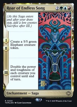 Roar of Endless Song - Foil<br /><span class="collector-number">Collector No. 220s</span>