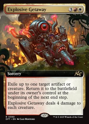 Explosive Getaway (Extended Art) - Foil<br /><span class="collector-number">Collector No. 390</span>