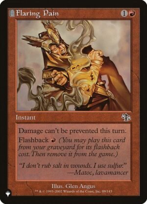 Flaring Pain<br /><span class="collector-number">Collector No. JUD-89</span>