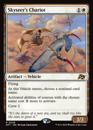 Skyseer's Chariot - Foil<br /><span class="collector-number">Collector No. 28p</span>