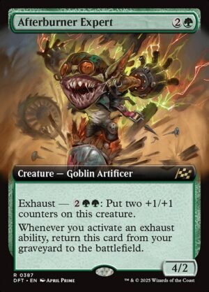 Afterburner Expert (Extended Art)<br /><span class="collector-number">Collector No. 387</span>