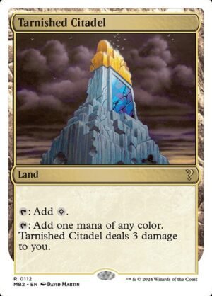 Tarnished Citadel (White Border)<br /><span class="collector-number">Collector No. 112</span>