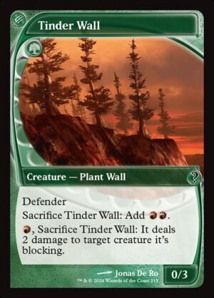 Tinder Wall (Future Sight)<br /><span class="collector-number">Collector No. 215</span>