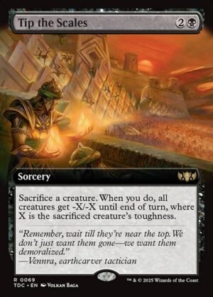 Tip the Scales (Extended Art)<br /><span class="collector-number">Collector No. 69</span>