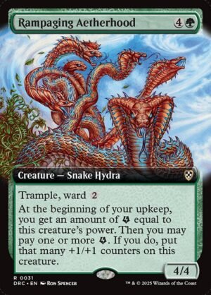Rampaging Aetherhood (Extended Art)<br /><span class="collector-number">Collector No. 31</span>