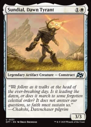 Sundial, Dawn Tyrant<br /><span class="collector-number">Collector No. 31</span>