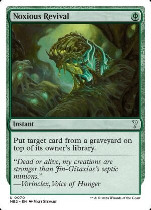 Noxious Revival (White Border)<br /><span class="collector-number">Collector No. 70</span>