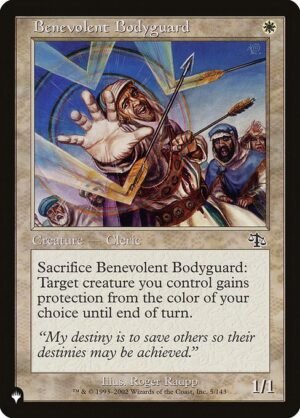 Benevolent Bodyguard<br /><span class="collector-number">Collector No. JUD-5</span>