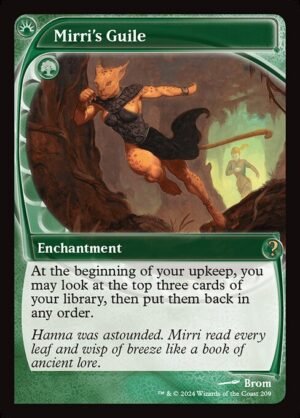 Mirri's Guile (Future Sight)<br /><span class="collector-number">Collector No. 209</span>