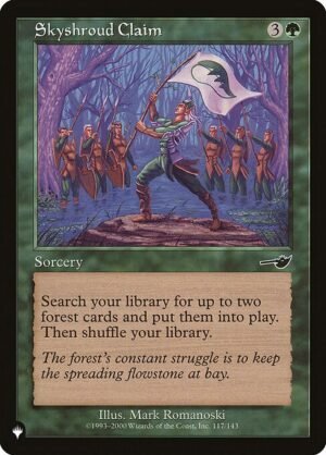 Skyshroud Claim<br /><span class="collector-number">Collector No. NEM-117</span>